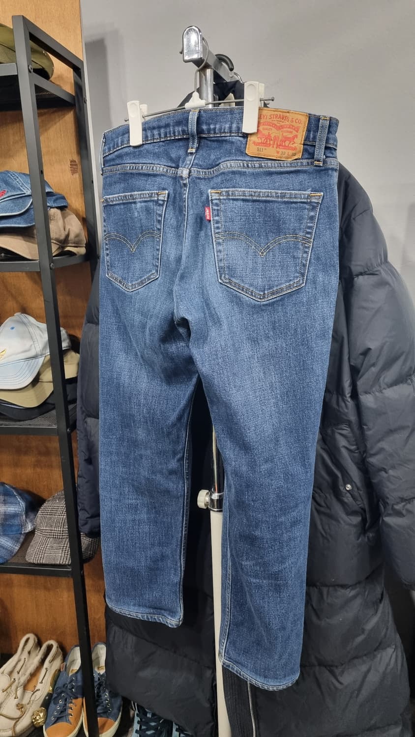 levis 슬림핏(511) 겨울용 청바지(웜진) 허리32 기장91 상태8 상품이미지2