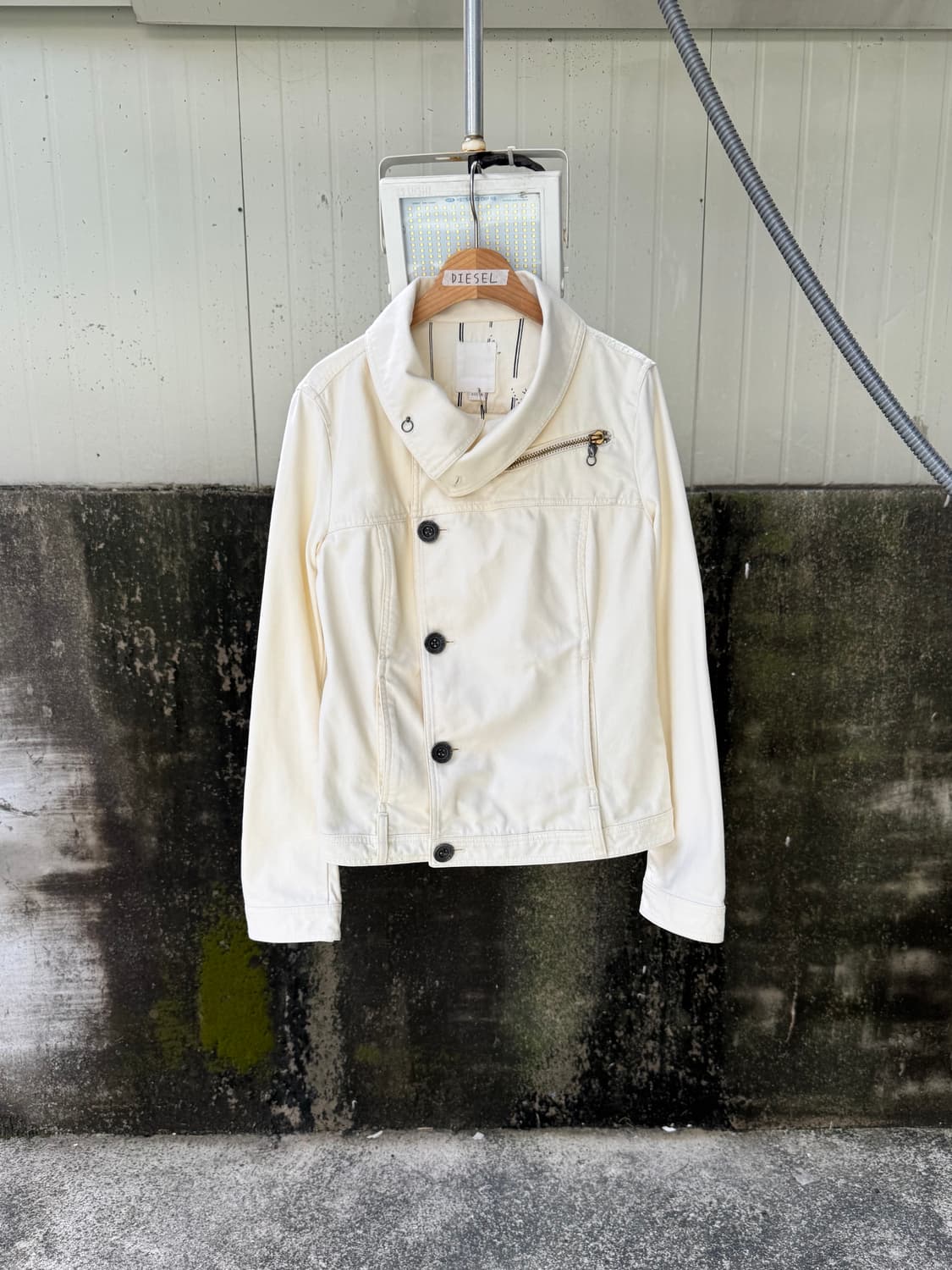 디젤 하이넥 변형 자켓 상품이미지4