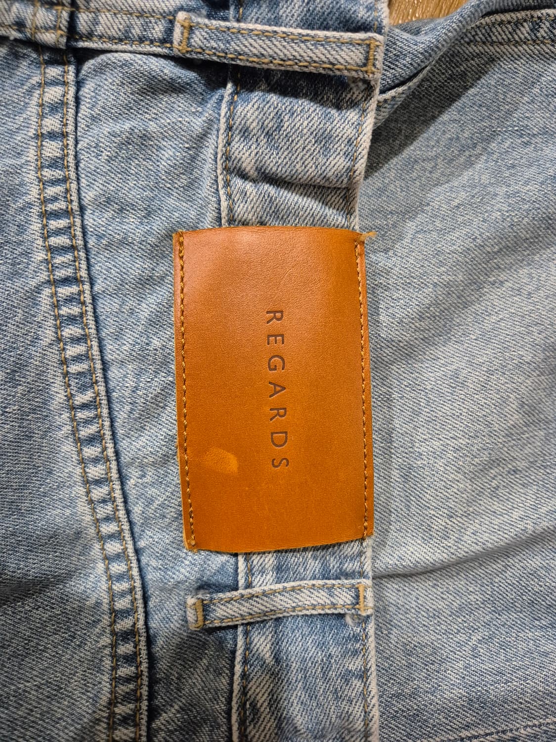 Semi Wide Denim Pants - Light Blue 29 상품이미지6