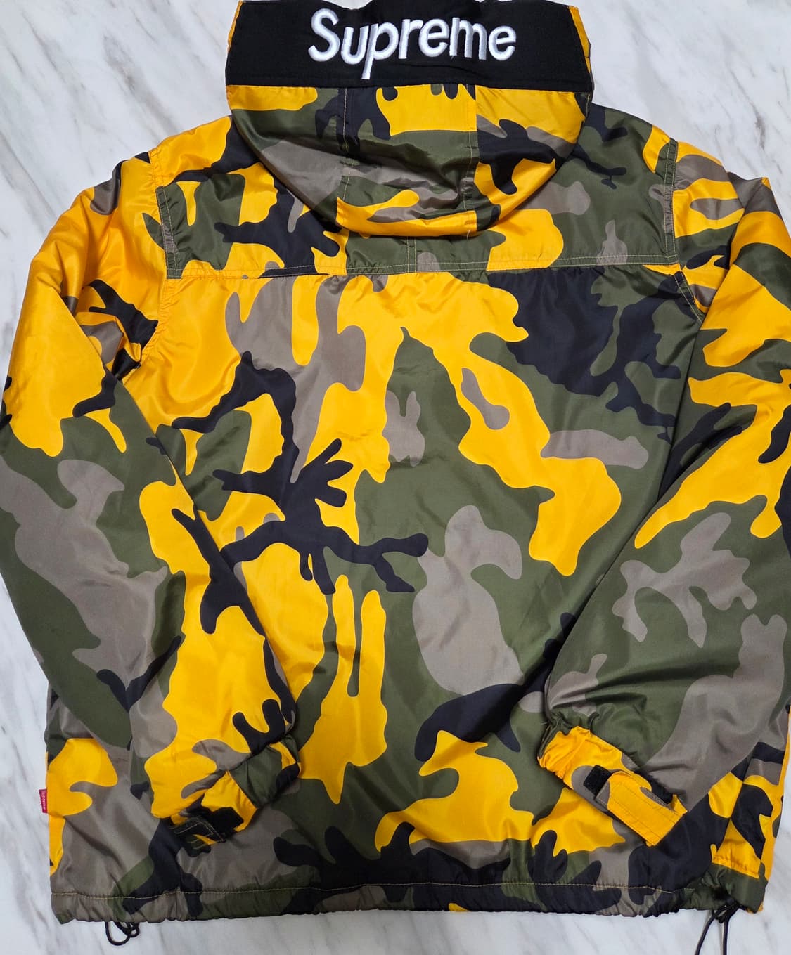 슈프림 후드 로고 하프 집업 아노락 상품이미지2