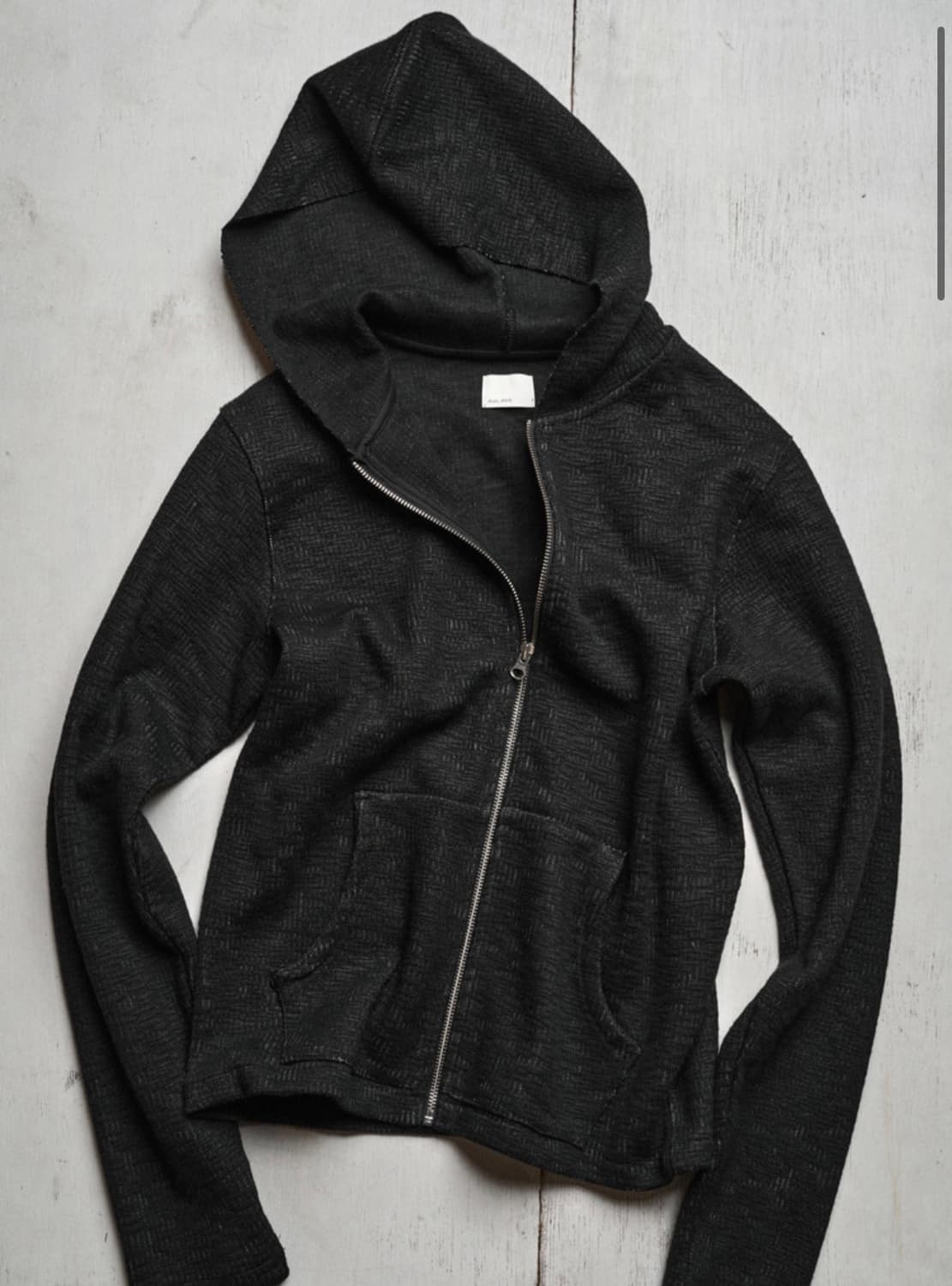 모노프리베 후드집업 Textured Hoodie Zip 상품이미지2