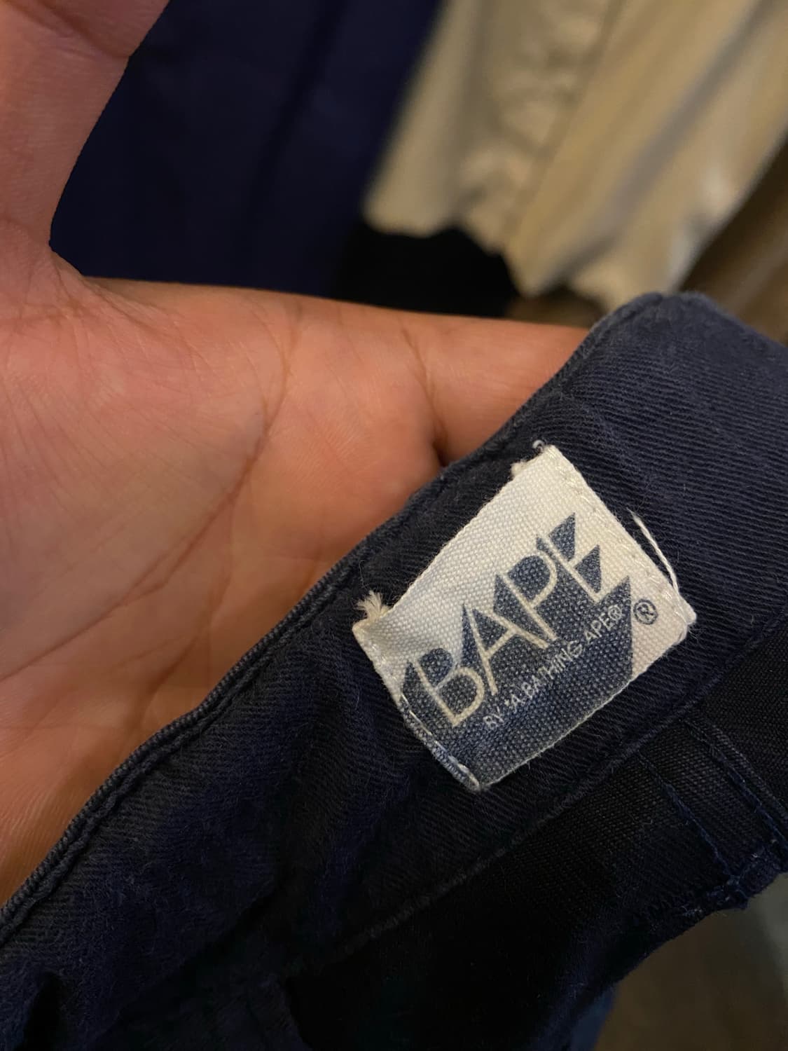A BATHING APE 베이프 마일로 프린팅 팬츠 M 상품이미지8