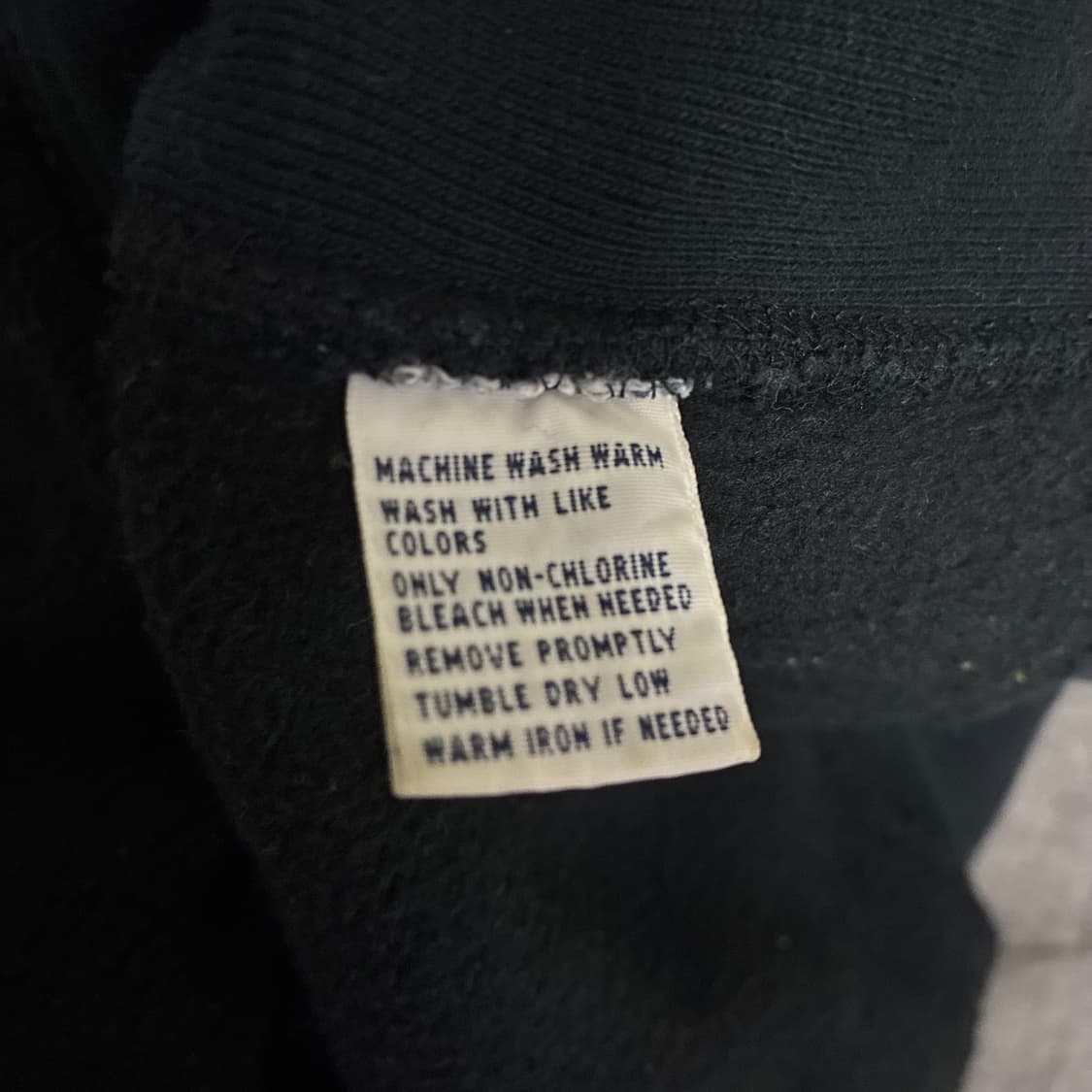 폴로 랄프로렌 블랙 하프집업 맨투맨 L 상품이미지3