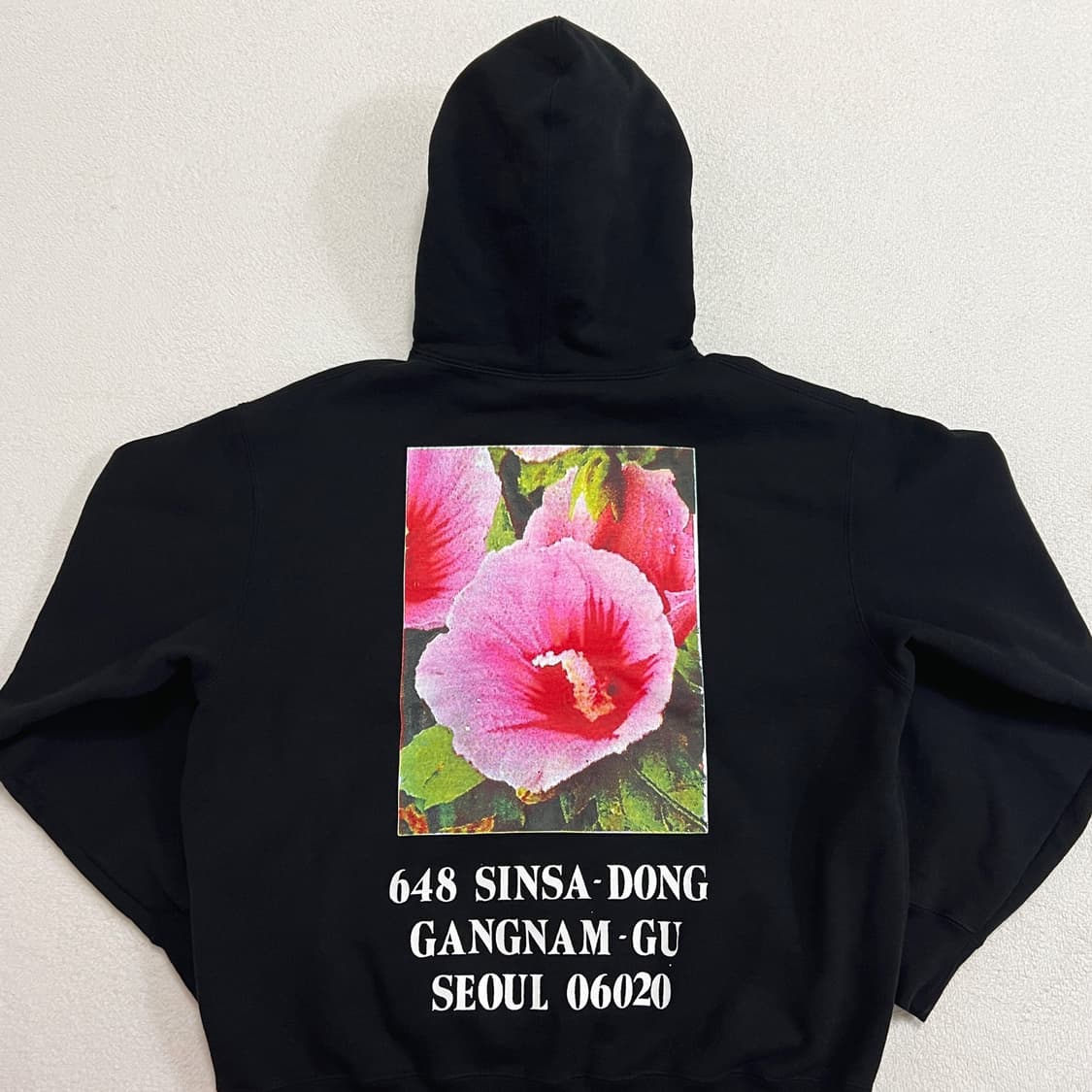 슈프림 23FW 서울 무궁화 박스로고 후드 블랙 상품이미지3