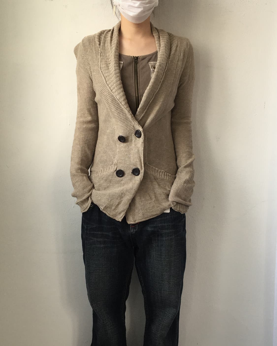Drape point cardigan 상품이미지6