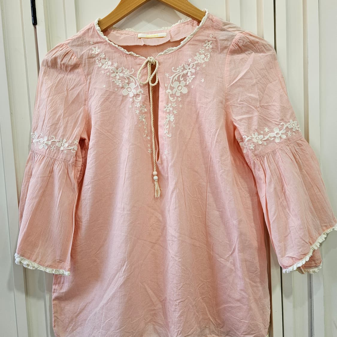 자수 태슬 블라우스 상품이미지4