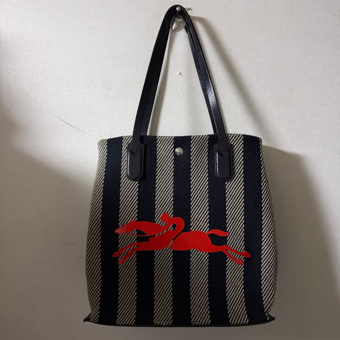 롱샴 에센셜 스트라이프 숄더&토트백 상품이미지8