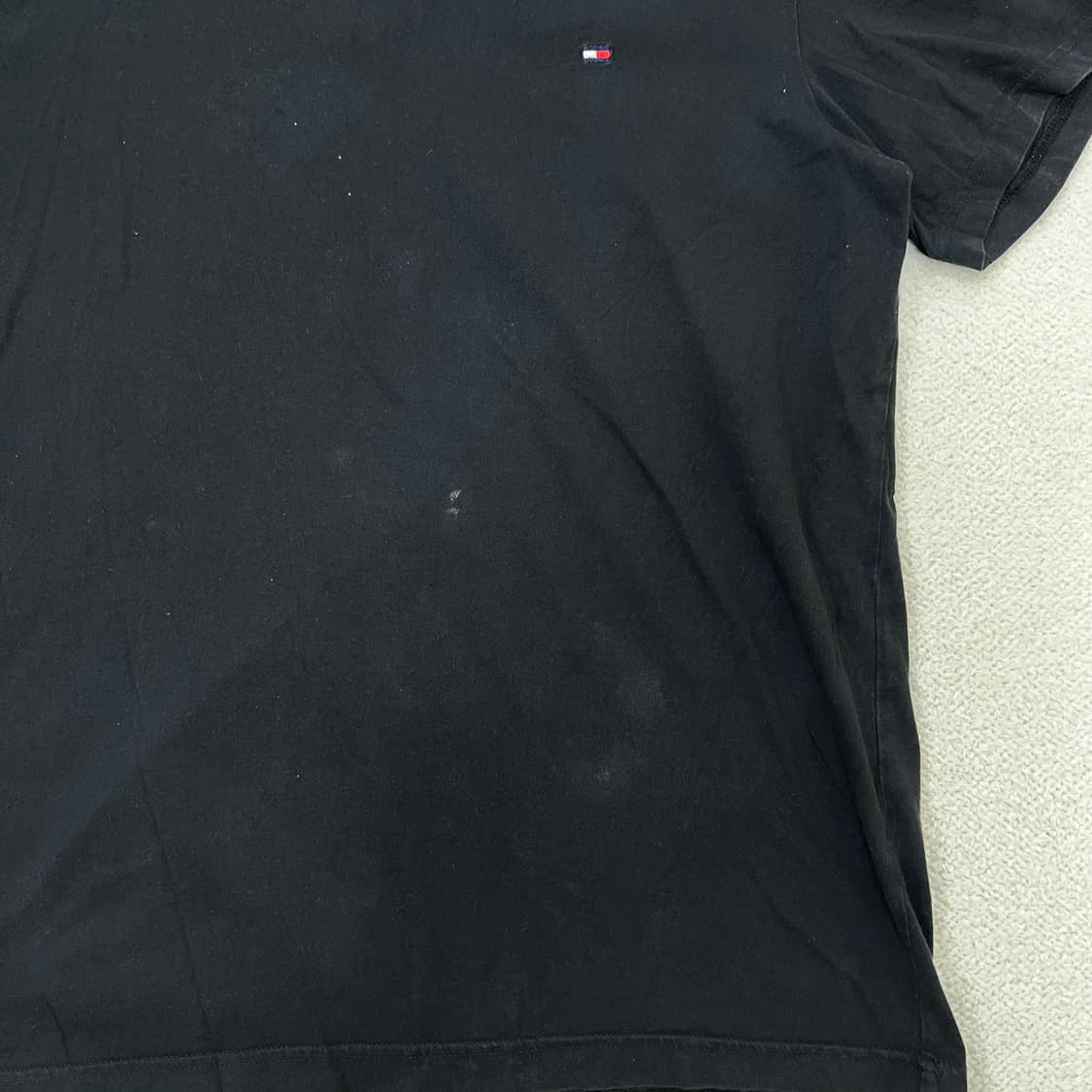 L 타미힐피거 스몰로고 반팔 티셔츠 0316M 상품이미지4