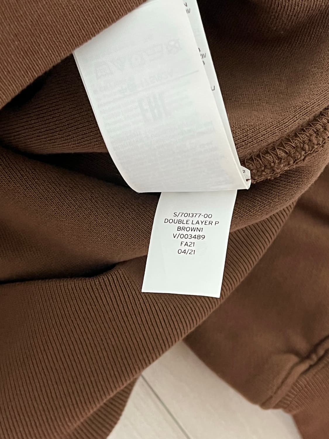 (S) 이지갭 퍼펙트 후드 브라운 상품이미지4