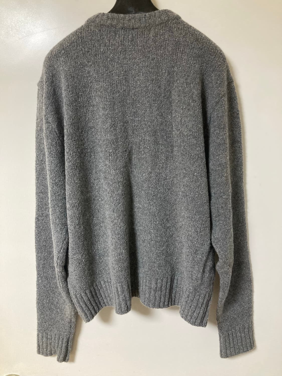 토니웩 베이비 알파카 가디건 멜란지 그레이 L 상품이미지4