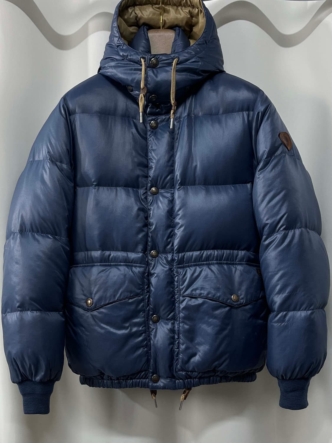 폴로 랄프로렌 코발트 블루 립스탑 다운 푸퍼 자켓 상품이미지1