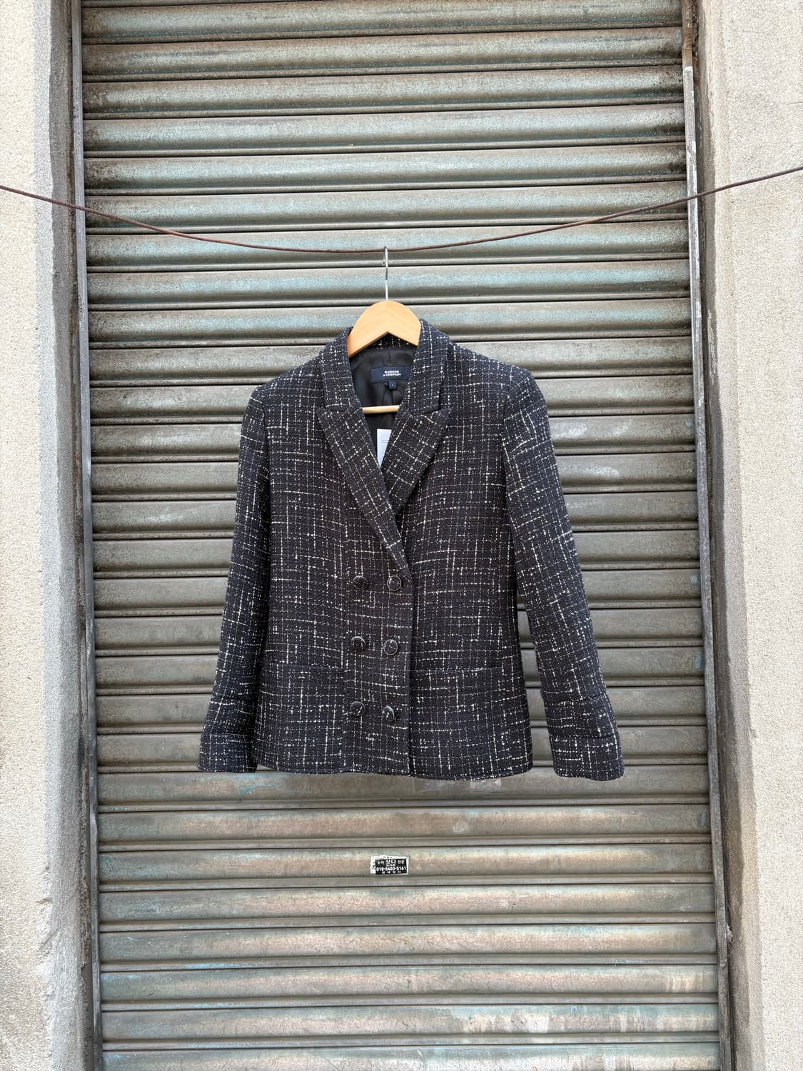 Blossom h company 빈티지 트위드 재킷 상품이미지1