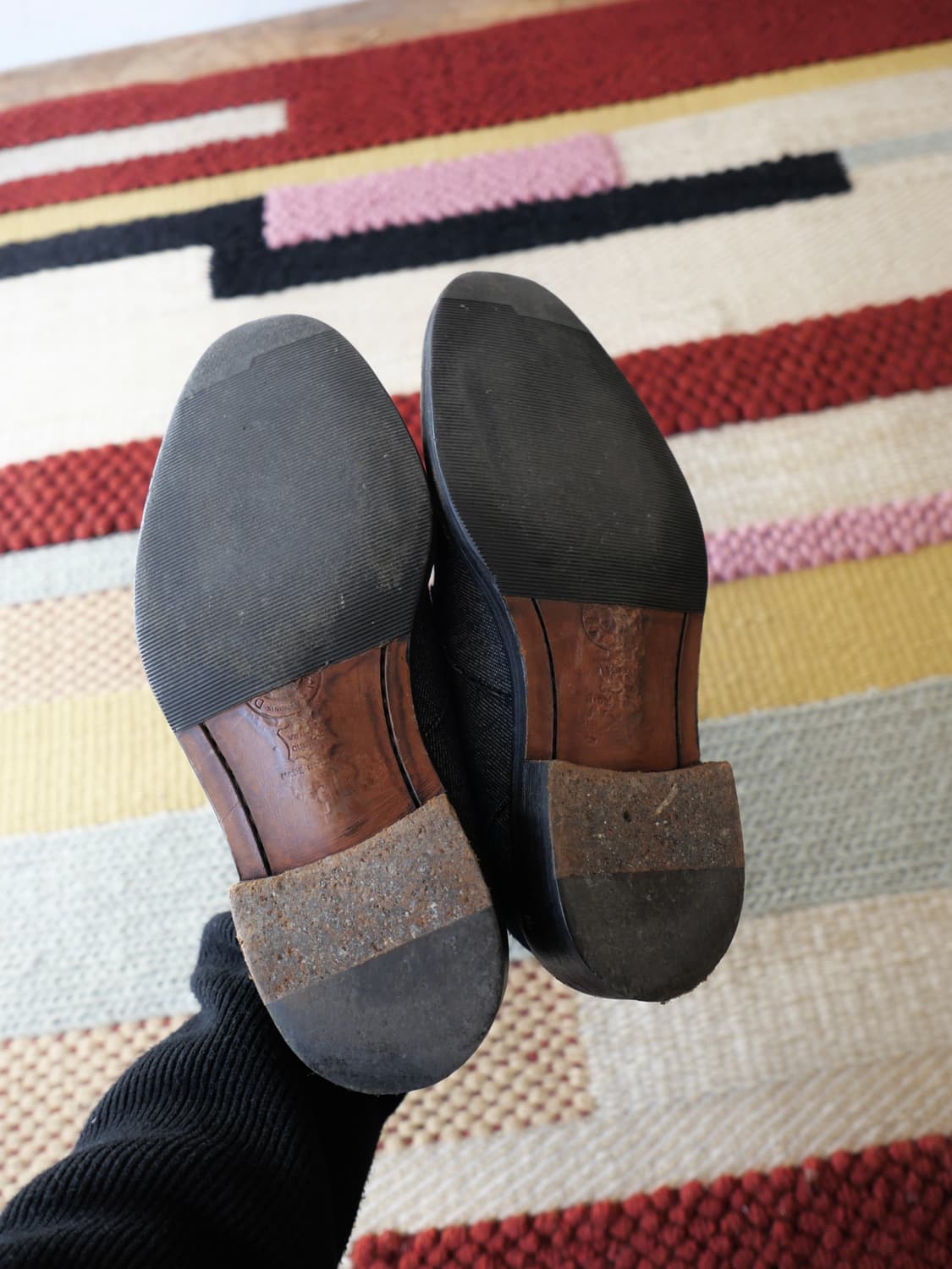 드리스 반 노튼 데님 더비 슈즈 상품이미지6