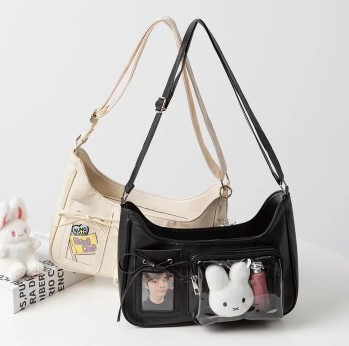 핫템❤️‍🔥 지뢰계 하라주쿠 오타쿠 키치 카와이 갸루 덕후가방❤️‍🔥 상품이미지7