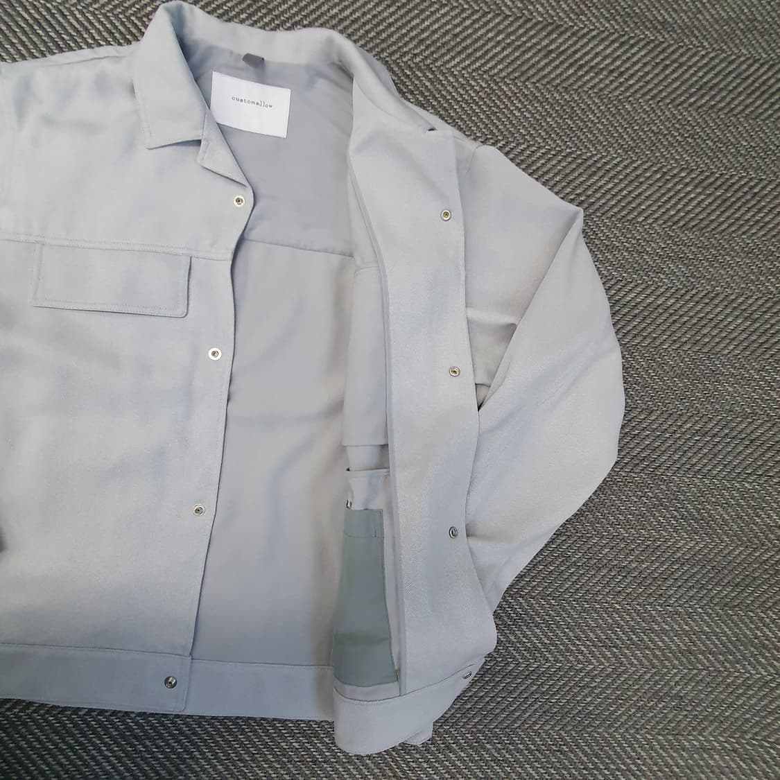 커스텀멜로우 포켓 자켓 셔츠 남자105 상품이미지7