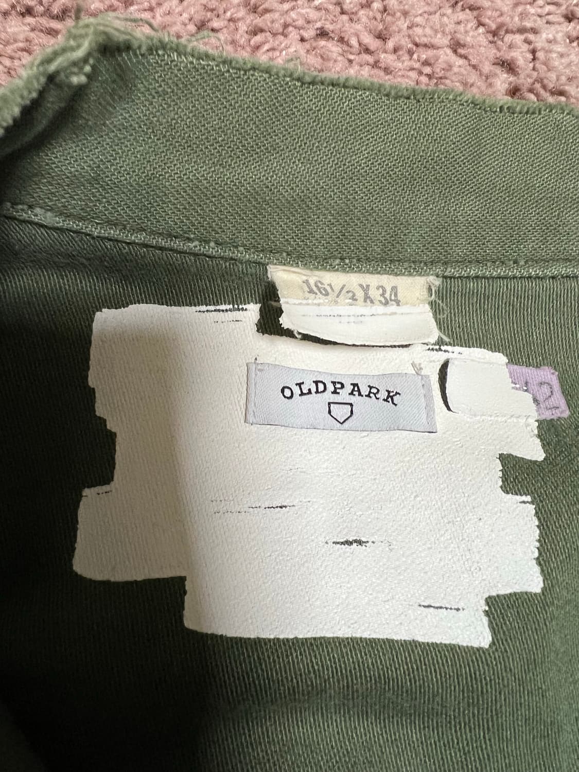 old park 올드파크 밀리터리 반다나 자켓 상품이미지2