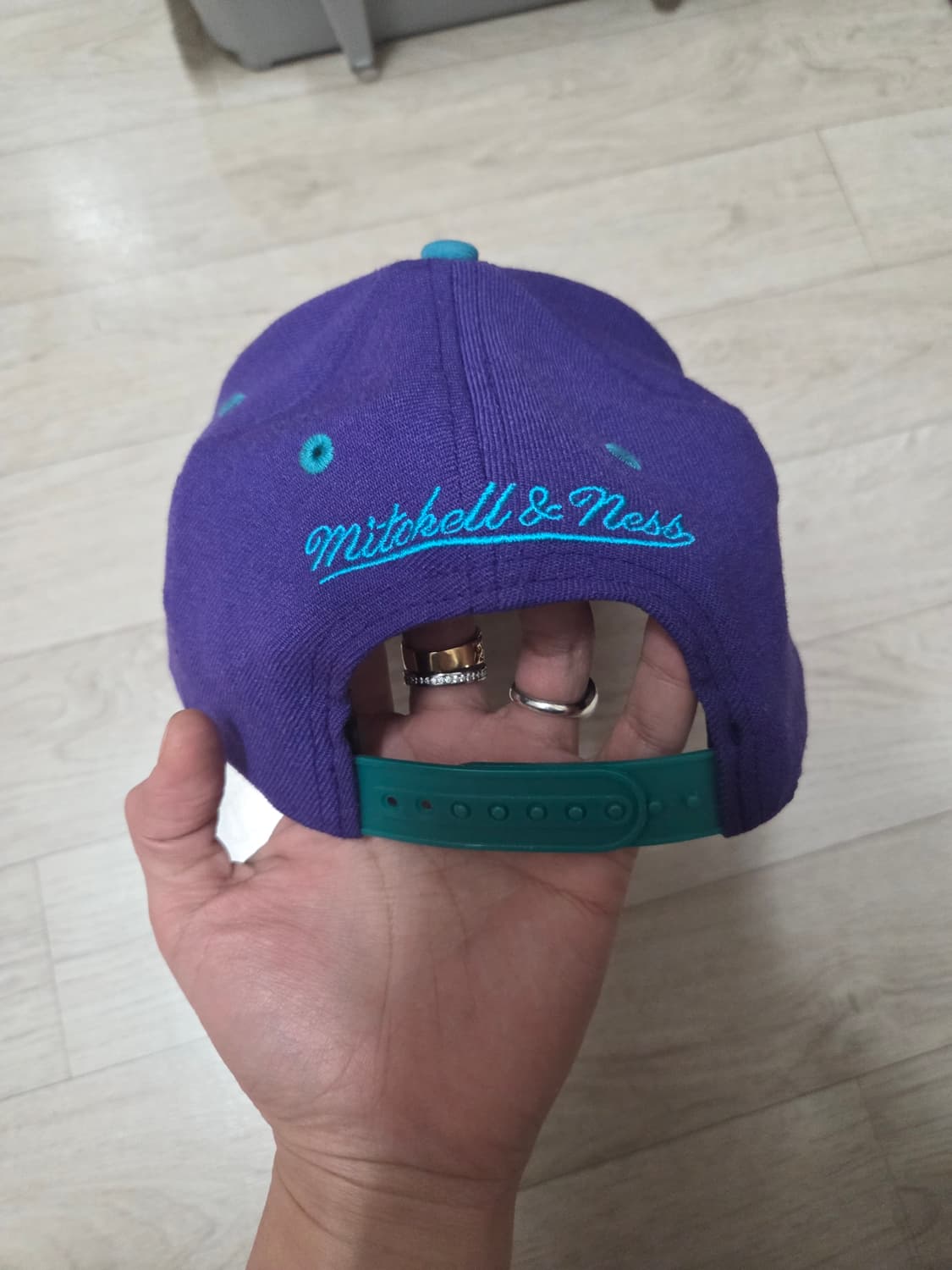 올드스쿨 호넷츠 스냅백 모자 상품이미지3