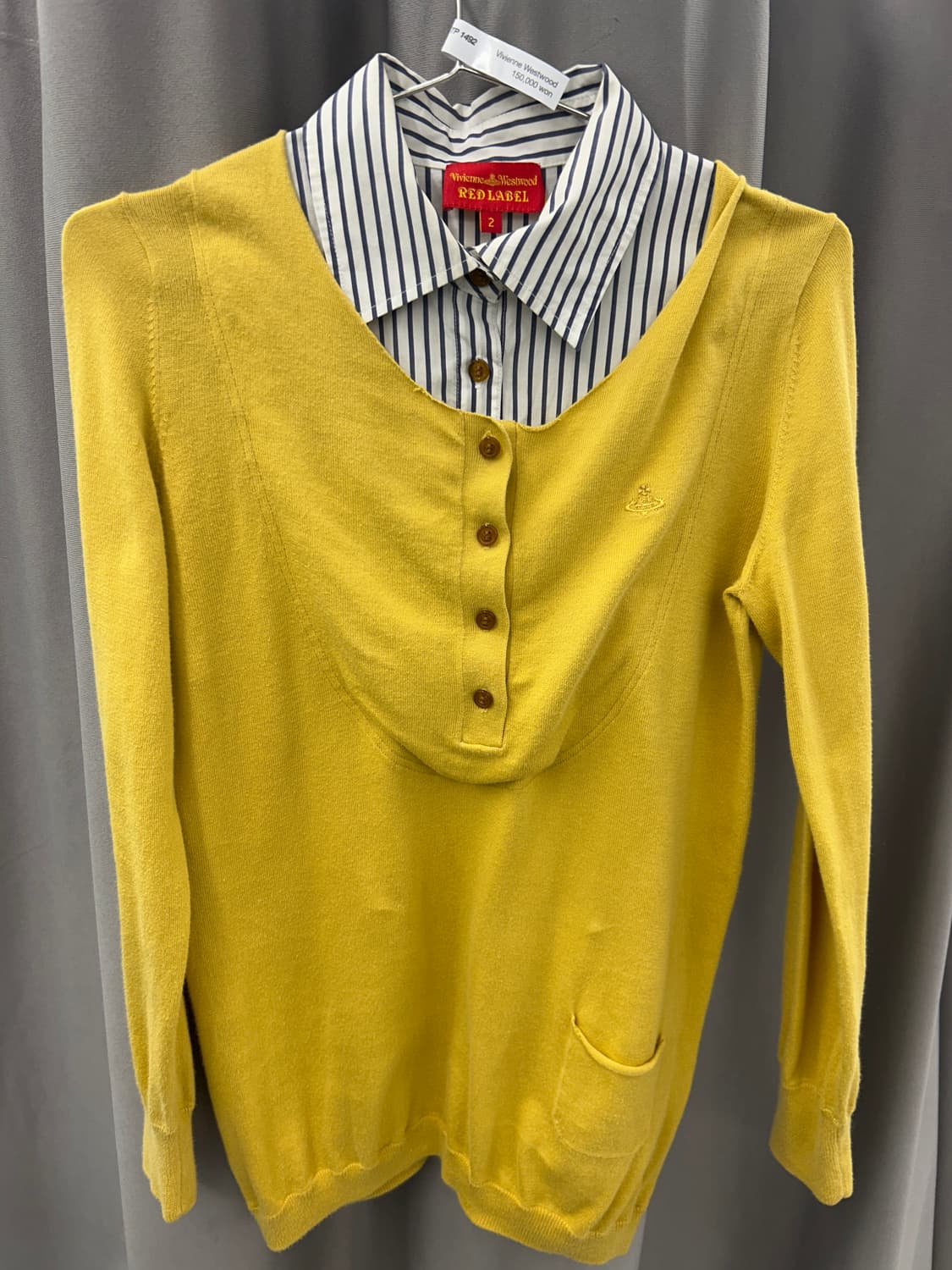 비비안웨스트우드 니트 셔츠 상품이미지2