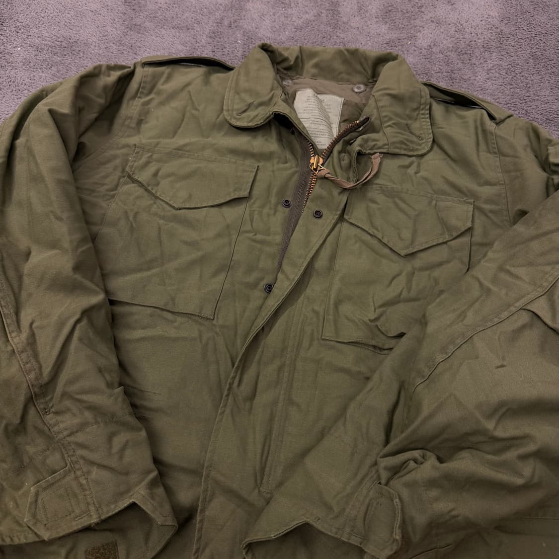 [ L ] 미군 밀리터리 m-65 필드 내피 점퍼 자켓 상품이미지1