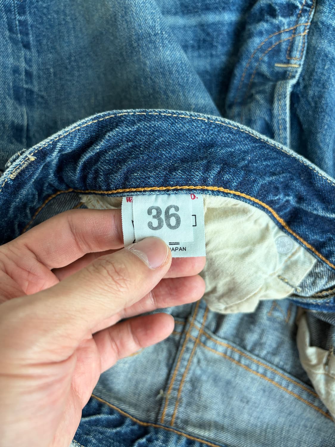 웨어하우스 1101 세컨핸즈 미디엄인디고 상품이미지5