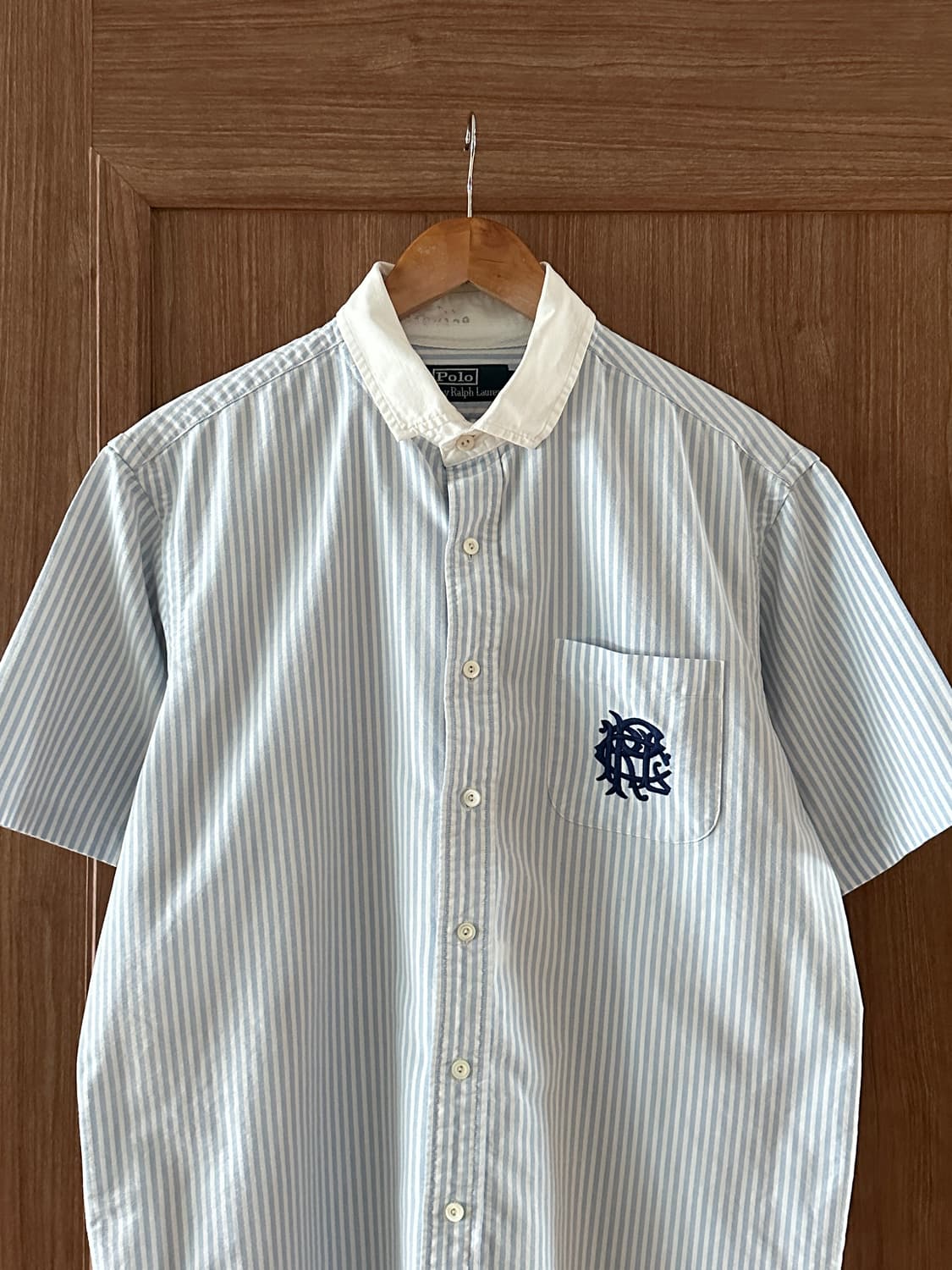Polo Ralph Lauren 스트라이프 반팔 셔츠XL 상품이미지4