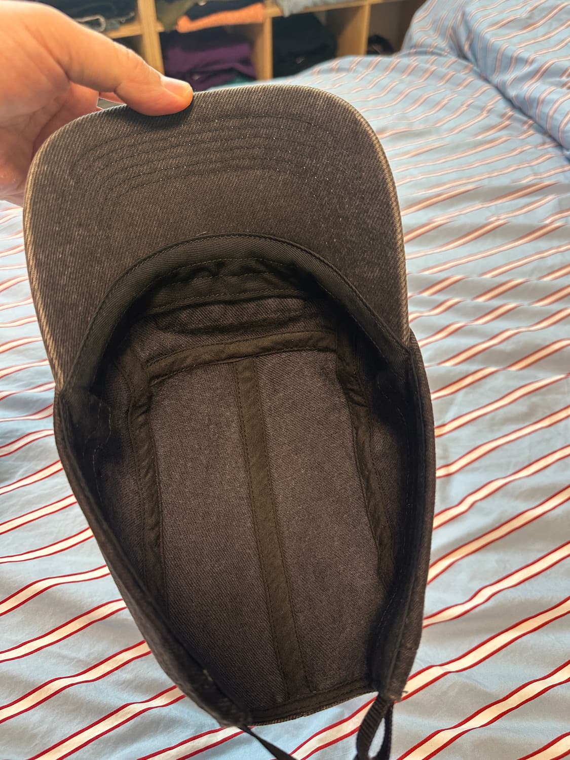 슈프림 데님 캠프캡 블랙 상품이미지3