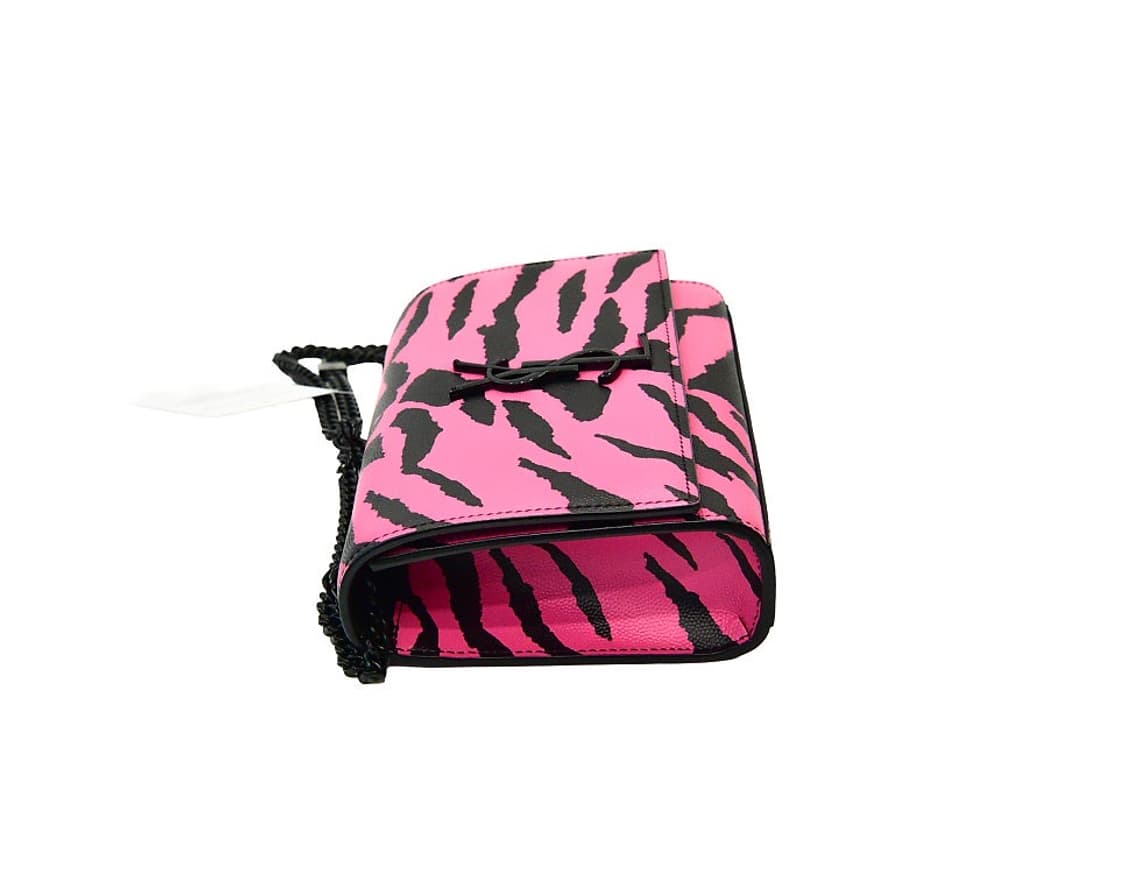 생로랑 블랙핑크 지브라 스몰 케이트백 (정품) 상품이미지4