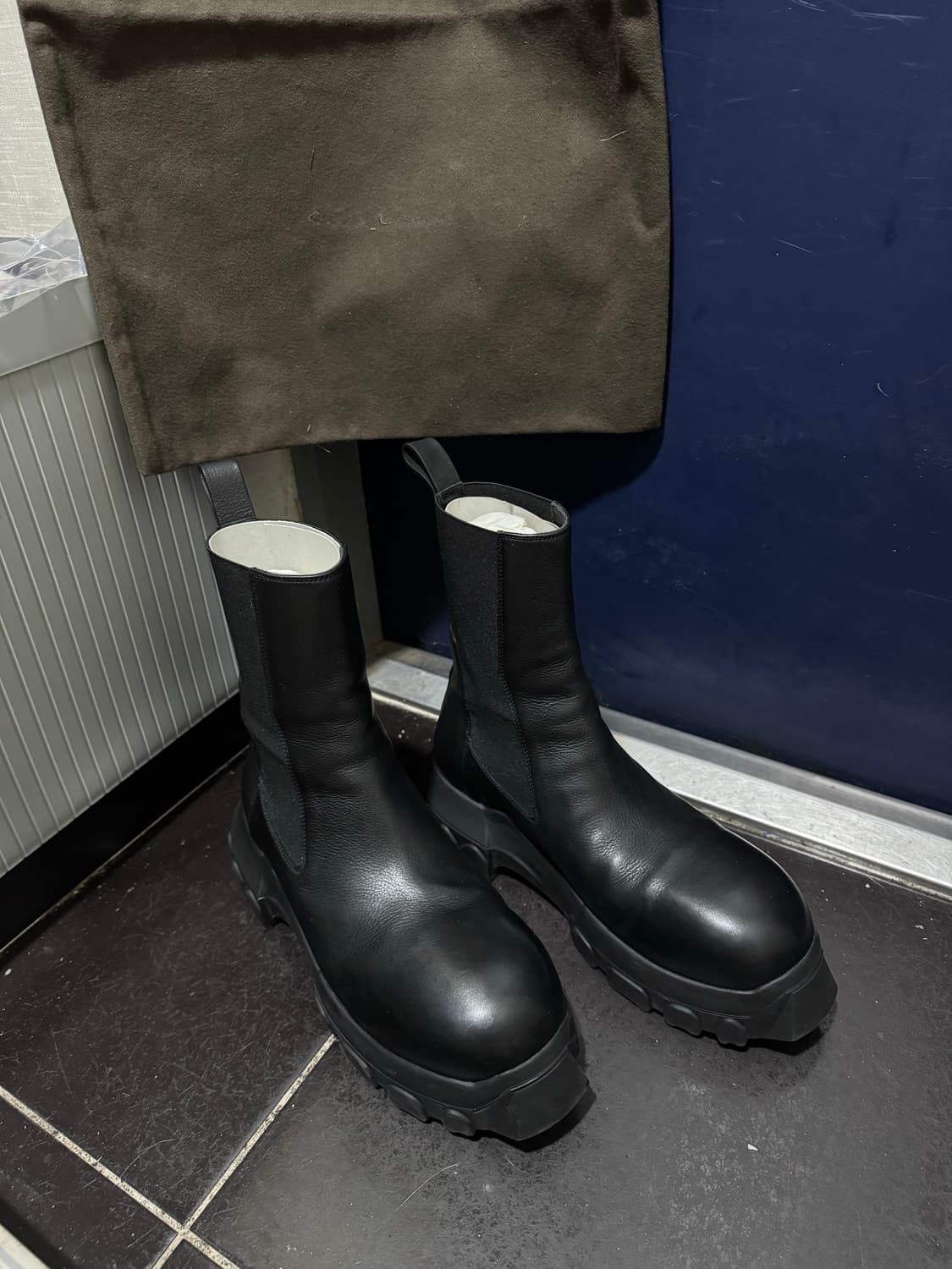 릭오웬스 비틀 보조 트랙터 부츠 42.5사이즈 상품이미지2