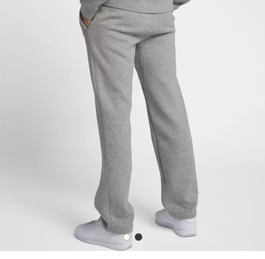 남성 나이키 기모일자팬츠 일자바지 와이드팬츠 트레이닝복 상품이미지1