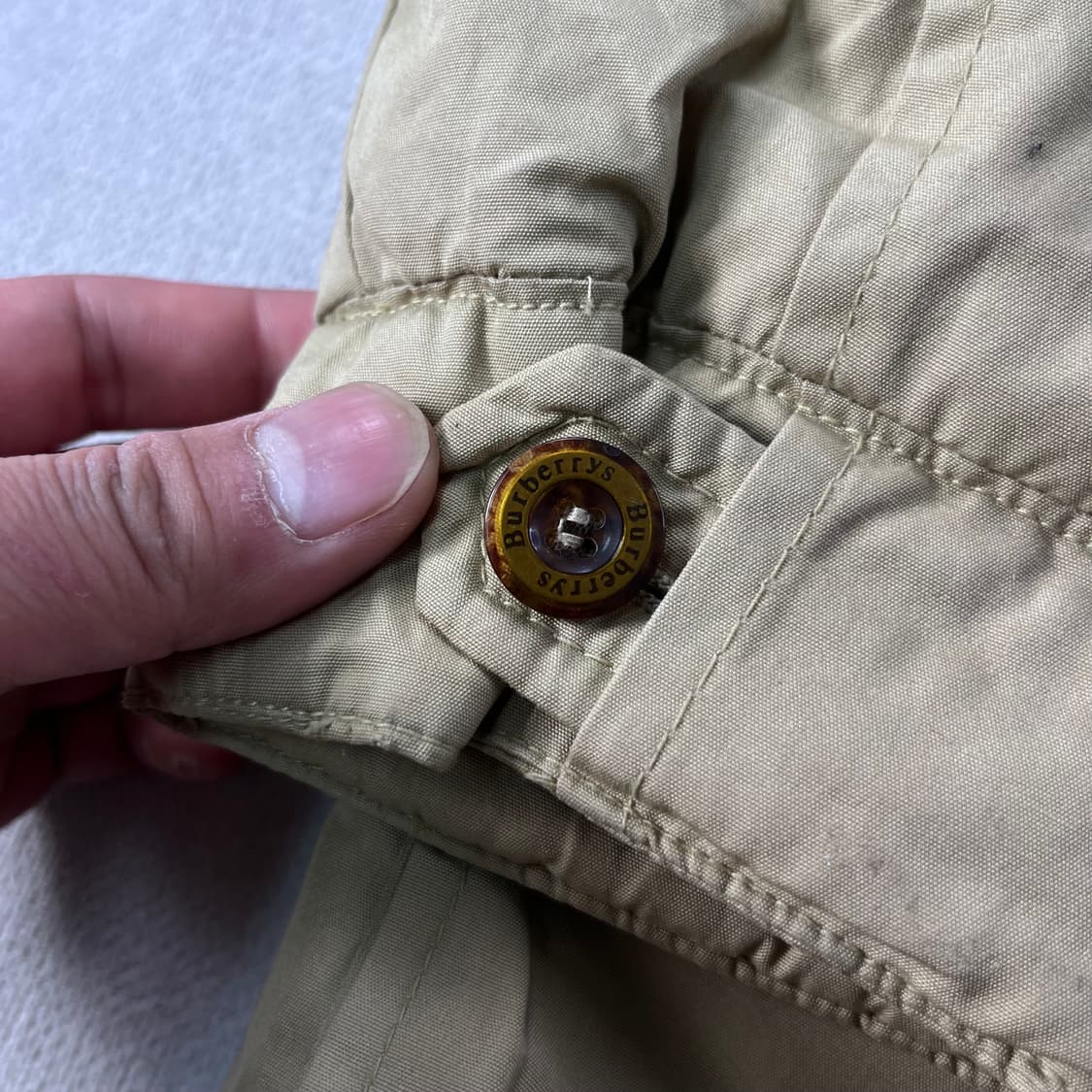 100 버버리 사파리 누빔 코트 자켓 상품이미지4