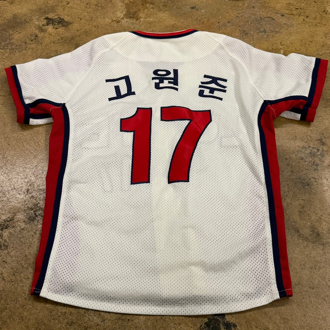 롯데 자이언츠 17번 고원준 반팔 유니폼 b16 상품이미지3
