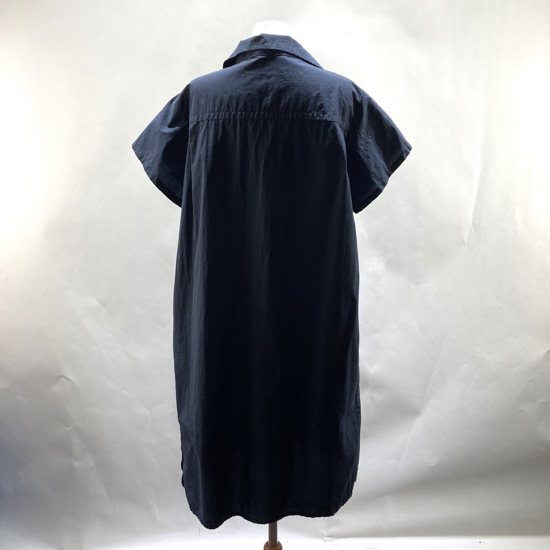 ELLGA 엘가 카라 반팔원피스 네이비 최상 F 상품이미지3