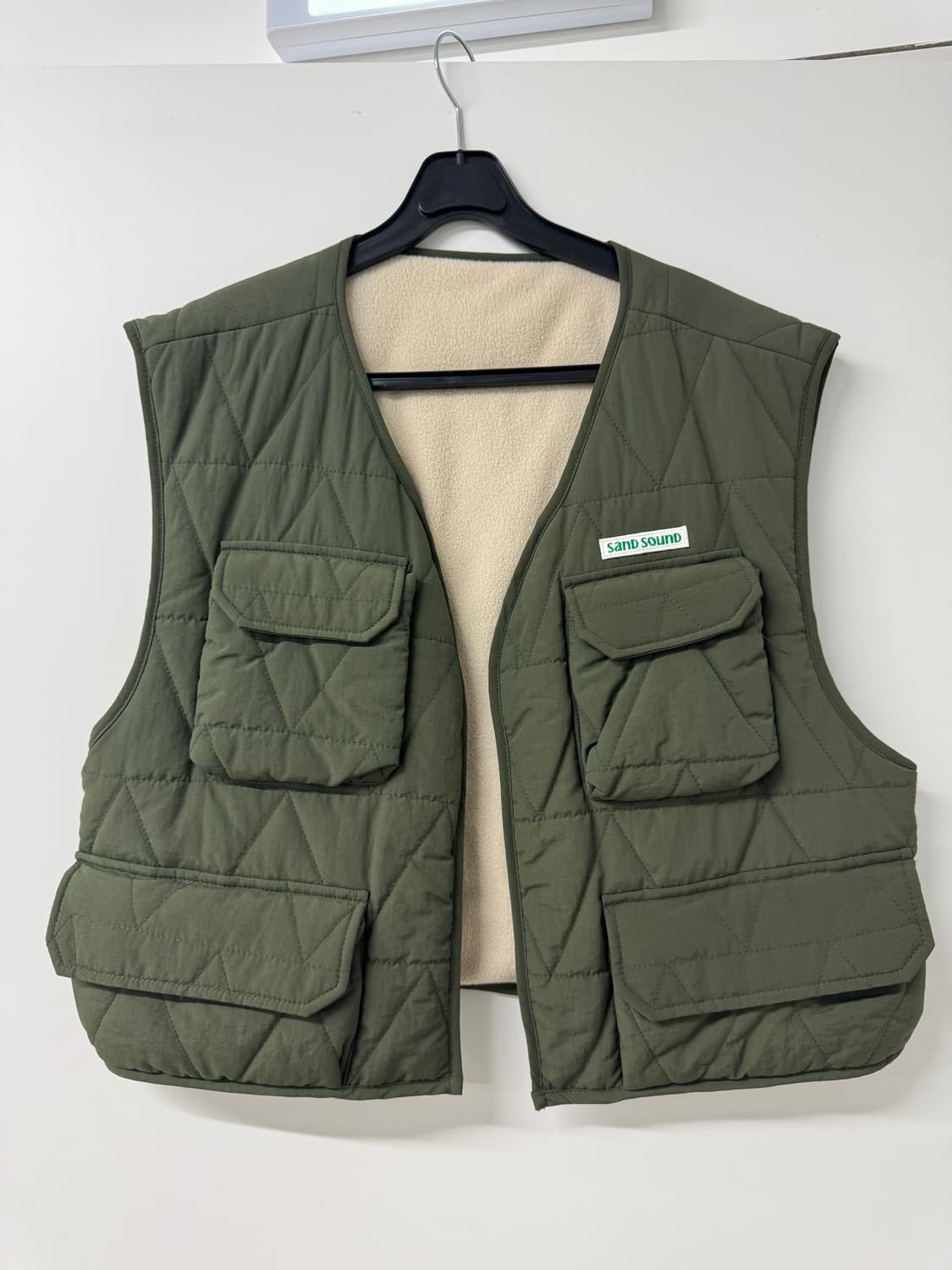 샌드사운드 Sand Sound 퀼팅 베스트(새상품) 상품이미지1