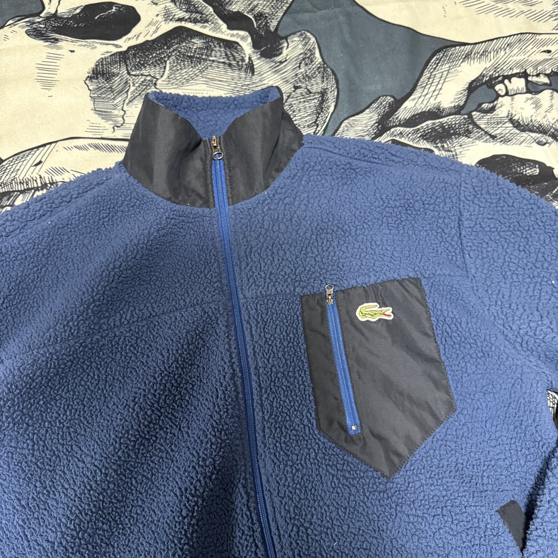 라코스테 후리스 집업 XL사이즈 상품이미지3