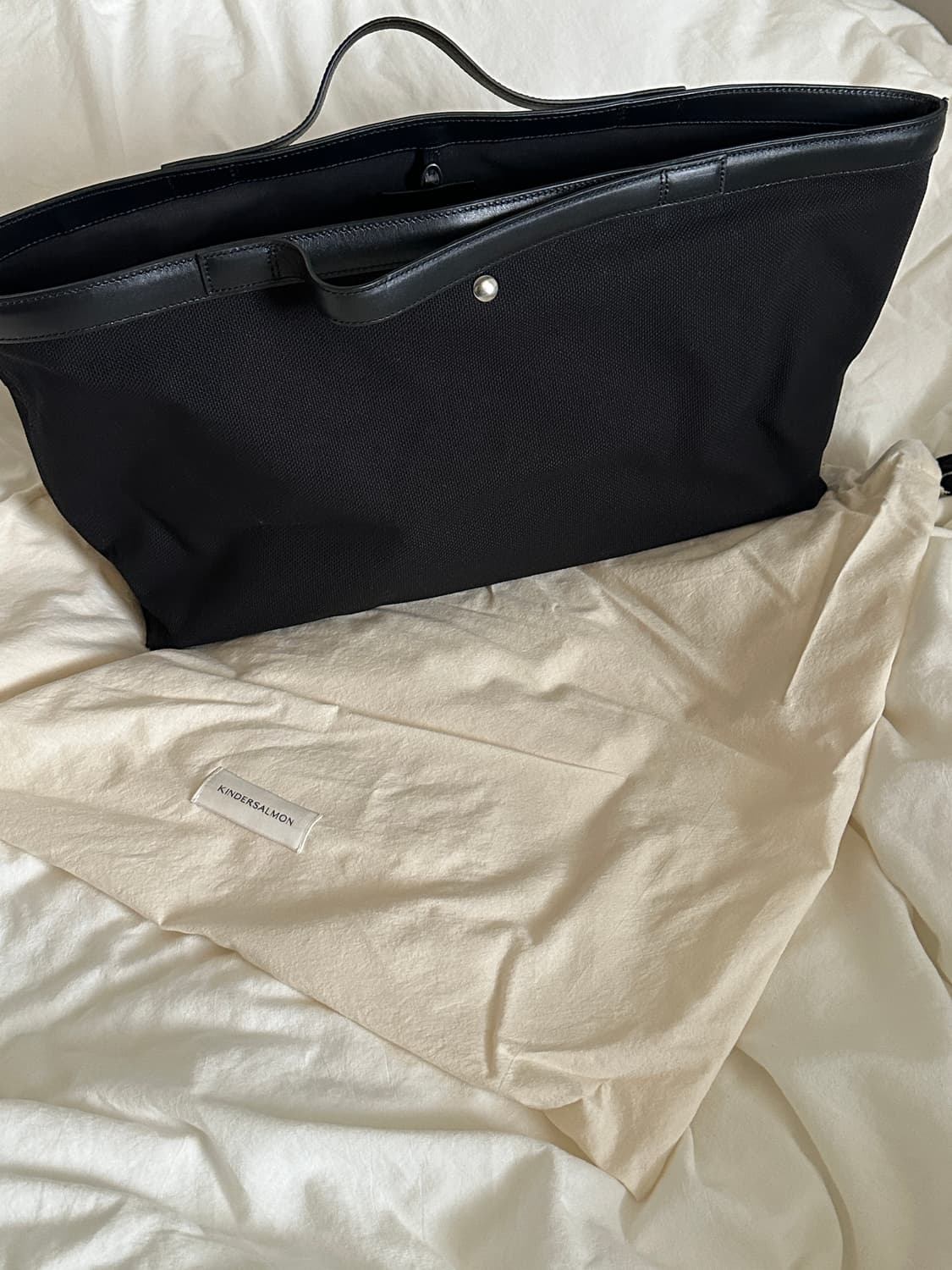 킨더살몬 포셀 캔버스 토트백 상품이미지7