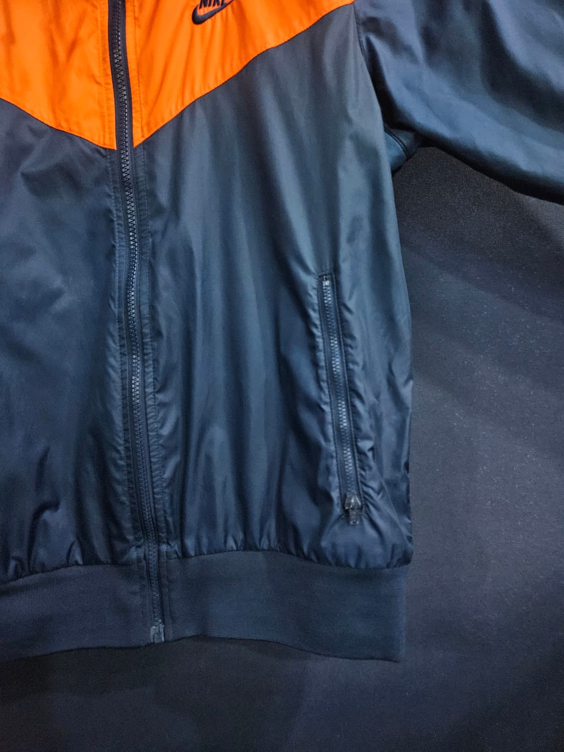 나이키 자수로고 투톤 남성 95 바람막이 후드집업  상품이미지6