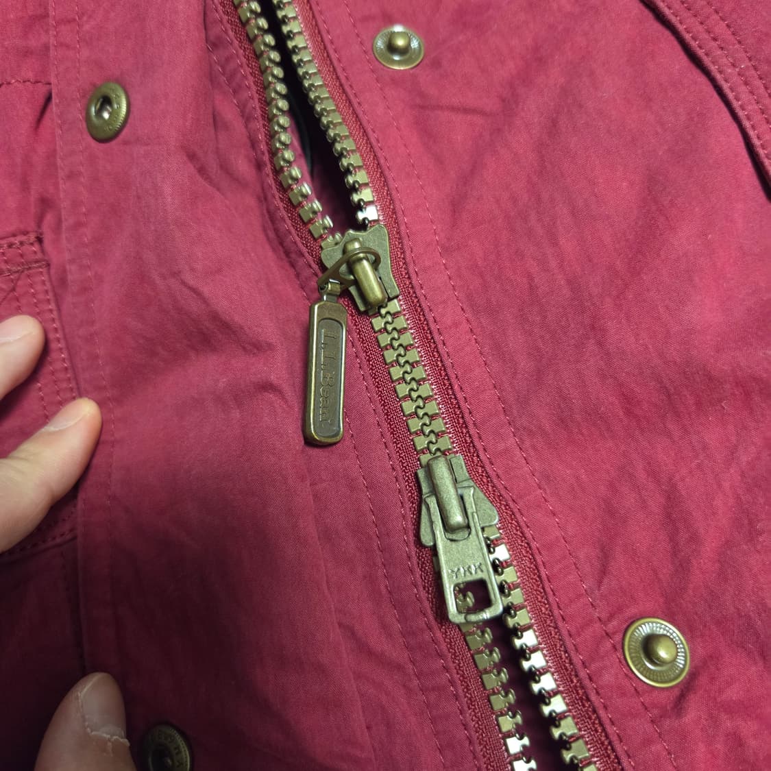 LLBean 엘엘빈 구스다운 야상 패딩 점퍼 L(100) 상품이미지4