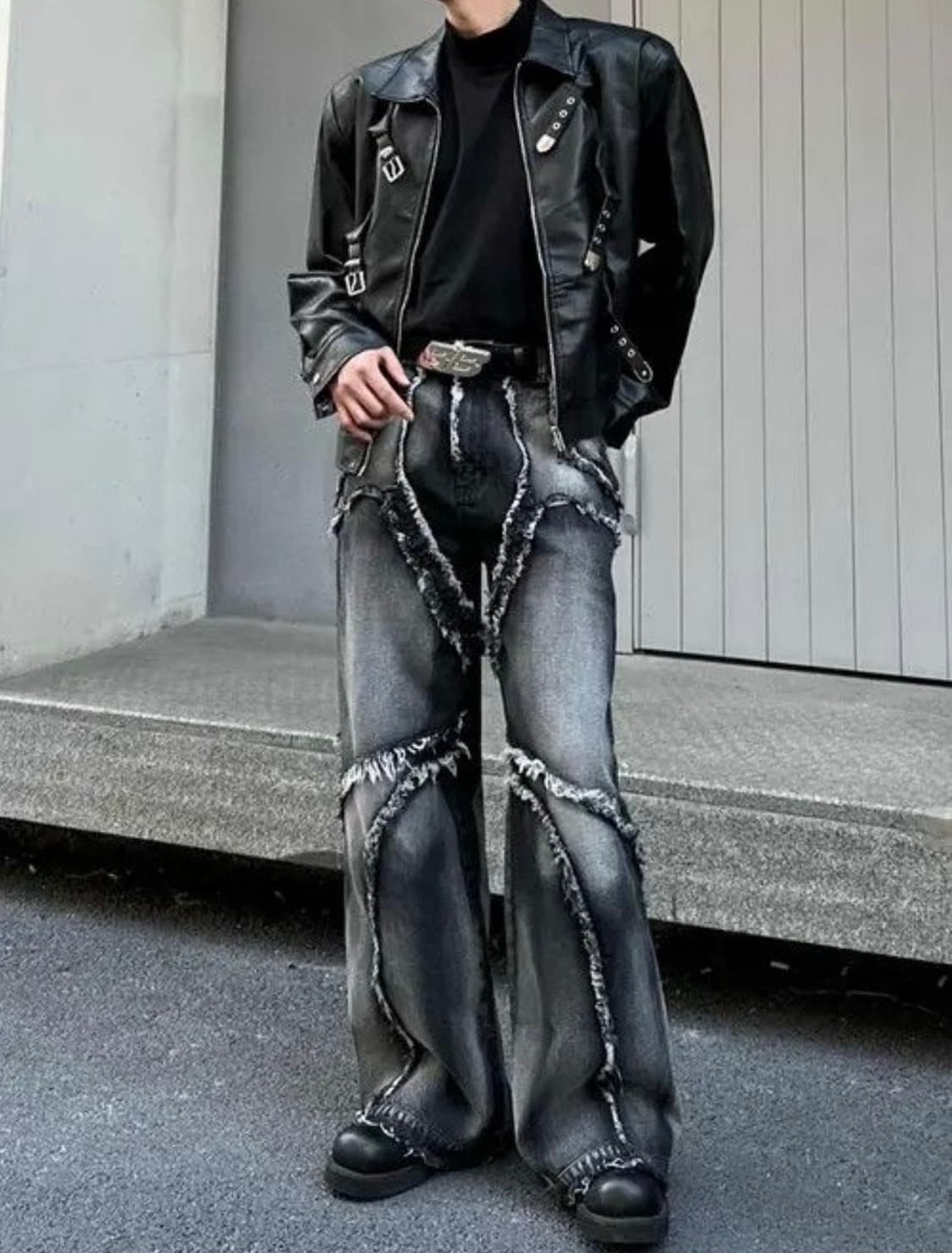 Opium 플레어 배기 진 상품이미지1