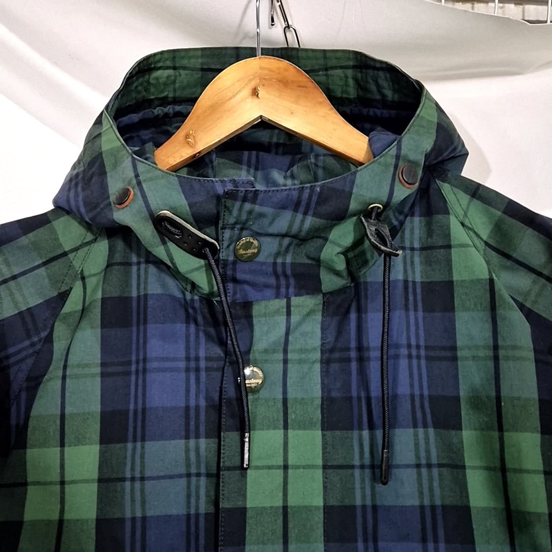 바스통 타탄체크 야상 자켓 상품이미지2