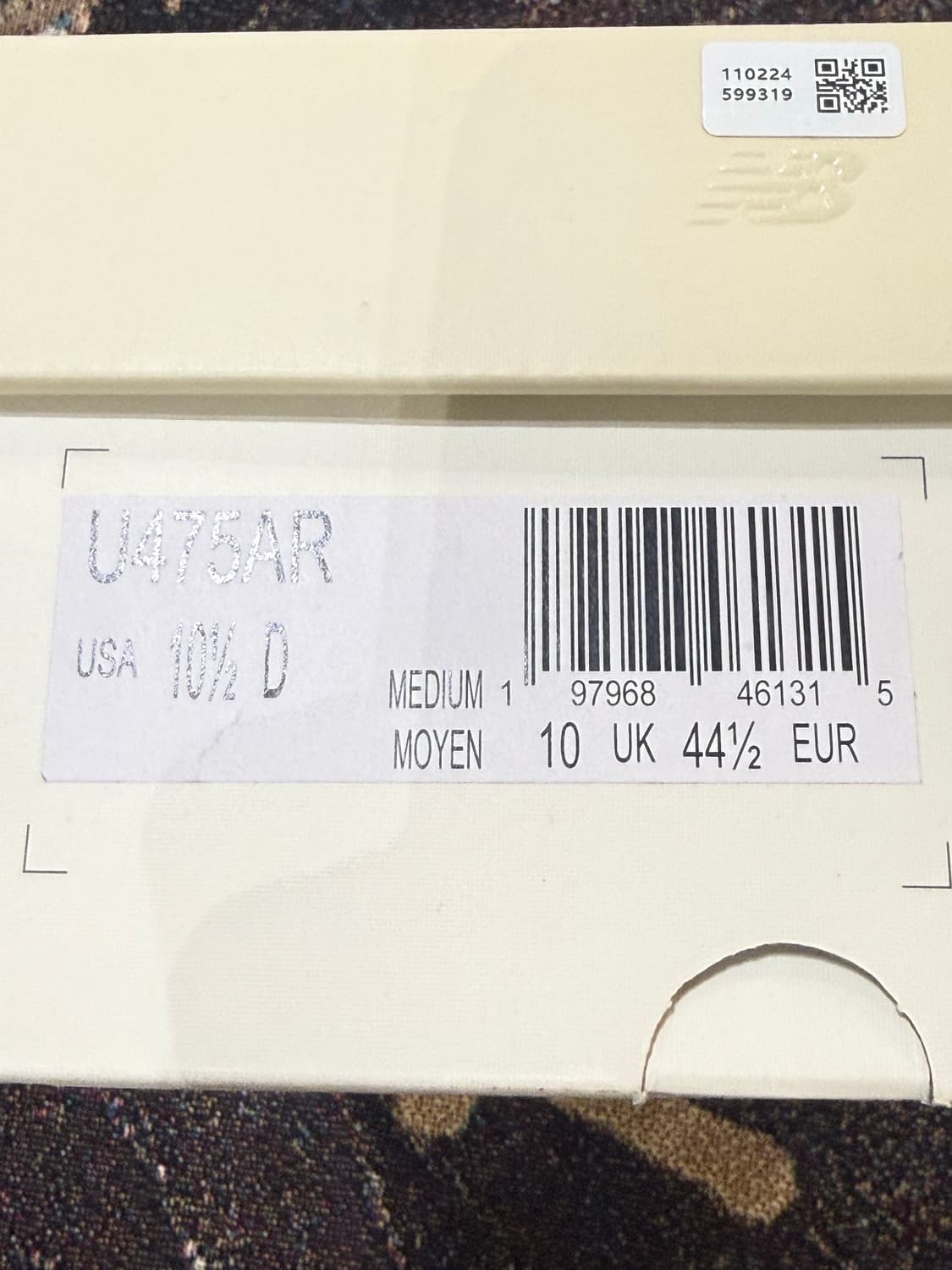 뉴발란스 x 오라리 475 알로에 워시 비치넛 285 상품이미지10