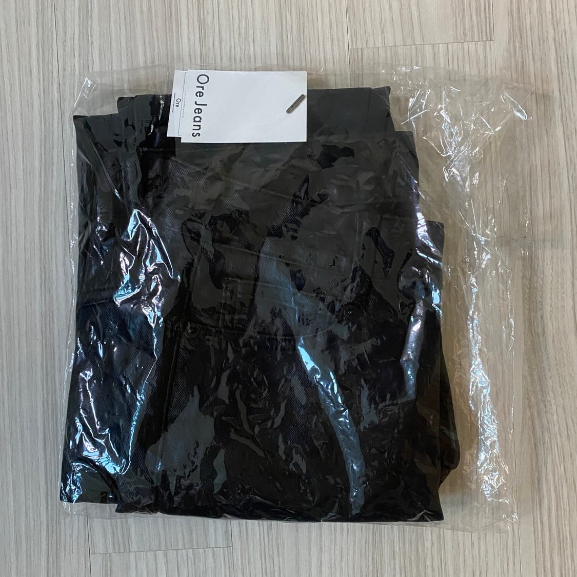 ORE 오어 coated jeans 코팅진 새상품 상품이미지3