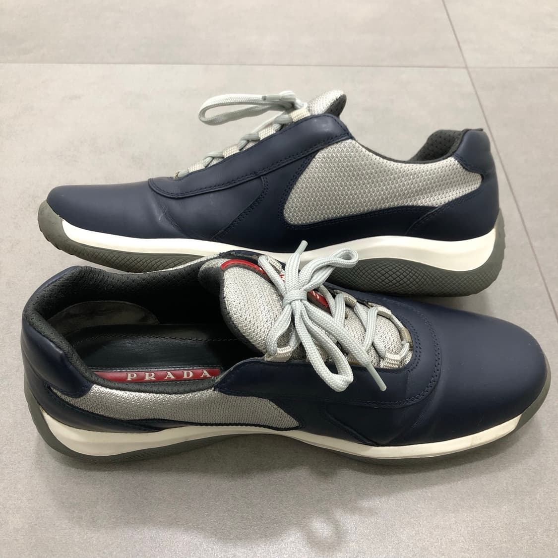 프라다 아메리카컵 스니커즈 신발 8.5 상품이미지4