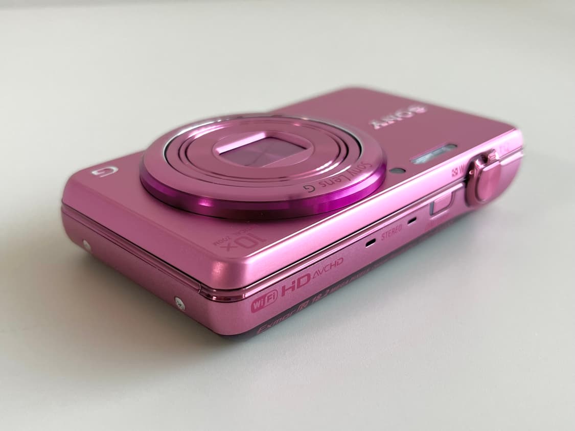 새상품급) 소니 사이버샷 WX200 핑크 / 디지털카메라 빈티지디카 상품이미지3