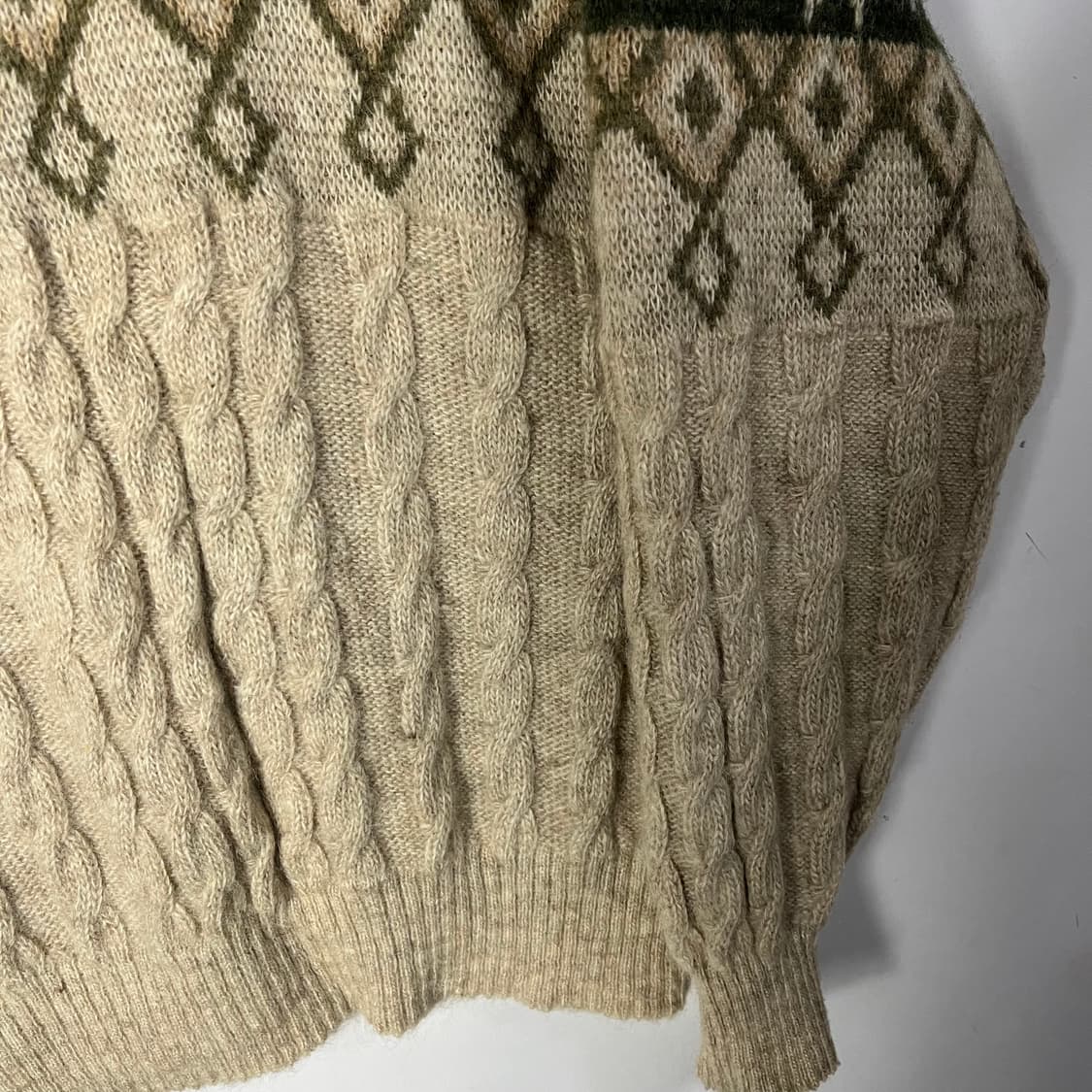 [ICEWOOL] 아일랜드 노르딕 울 니트 상품이미지4