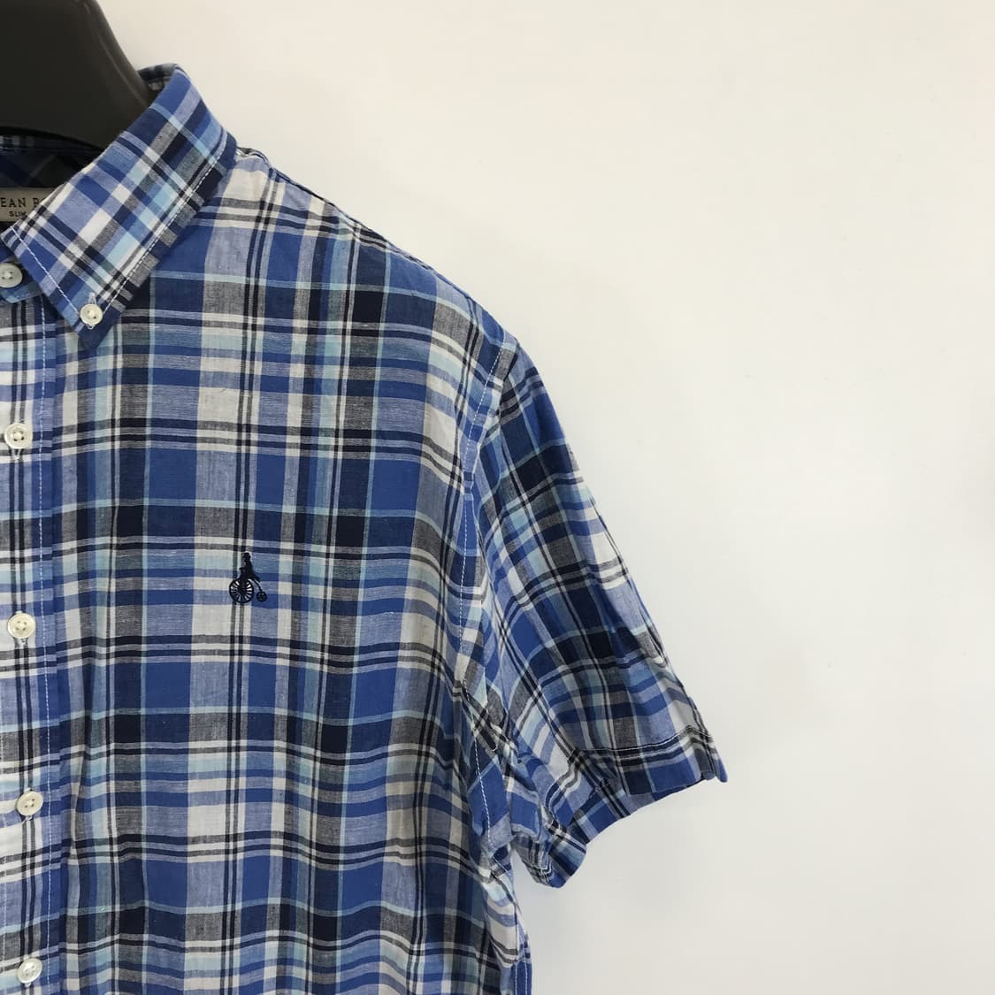 빈폴 린넨 반팔체크셔츠 [110사이즈] 상품이미지2