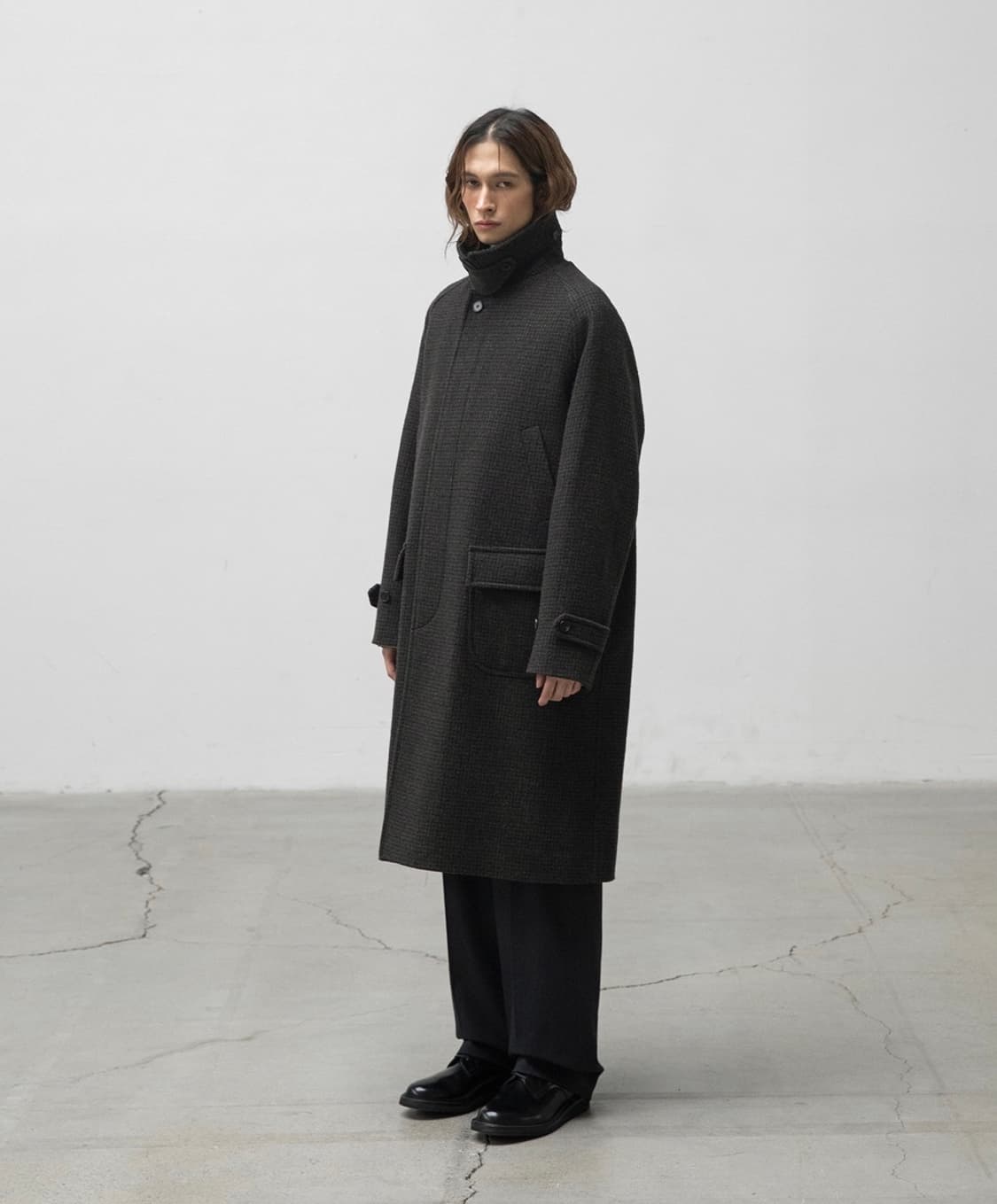 어나더오피스 Voyager Balmacaan 상품이미지2