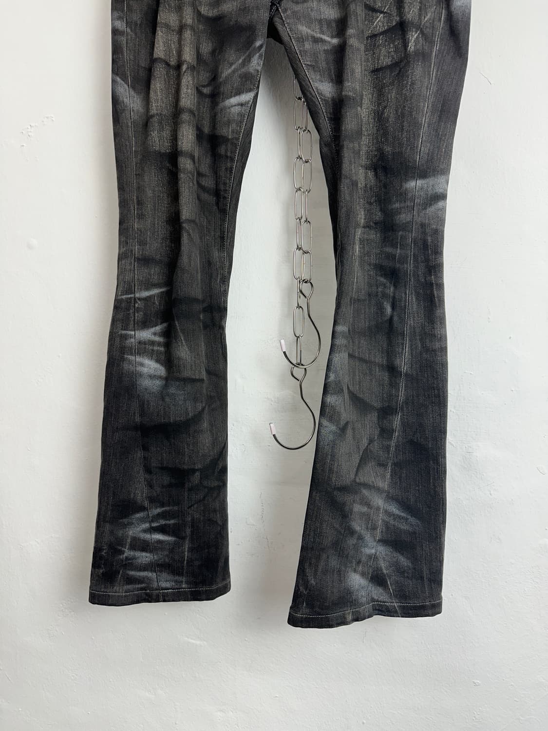 Ripped Layered Washing Slim Bootcut Deni 상품이미지7