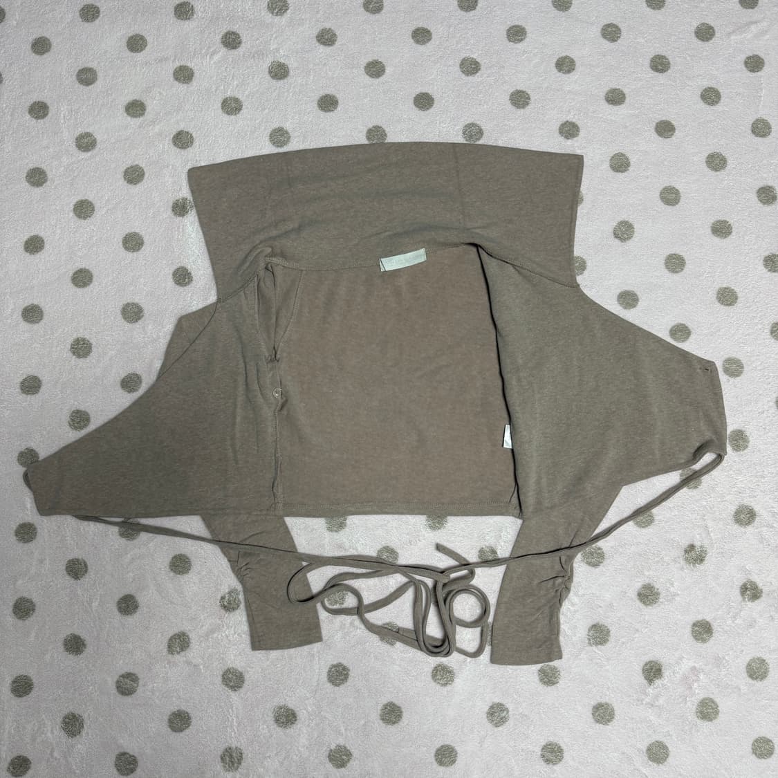 낫유어로즈 제니 랩 셔츠 핑크 상품이미지3