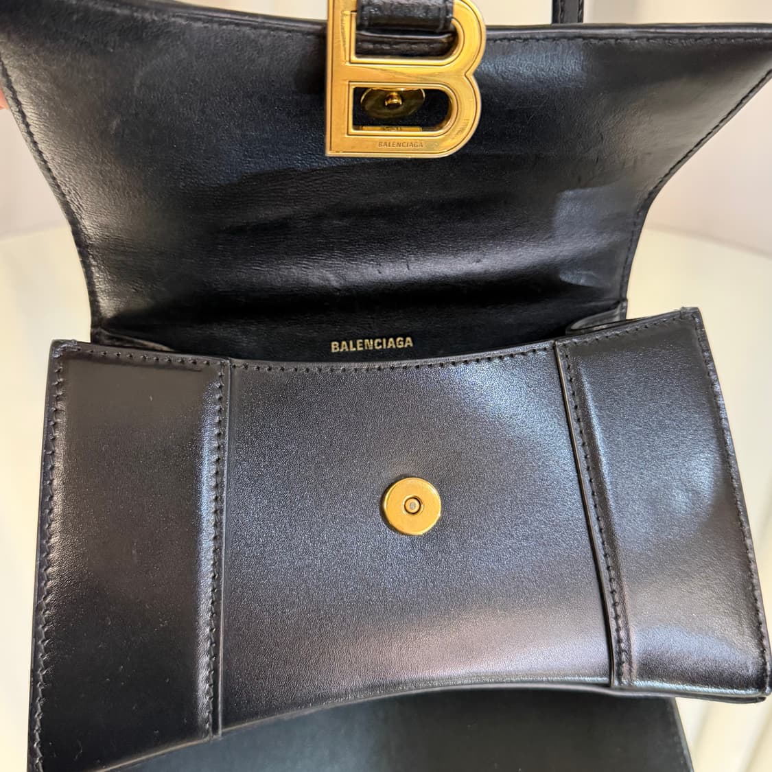 발렌시아가 아워글래스 탑핸들 토트백 XS 상품이미지7