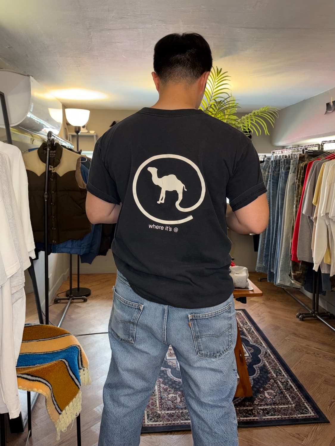 90‘s Camel Cigarettes Where it’s @ T-sh 상품이미지1